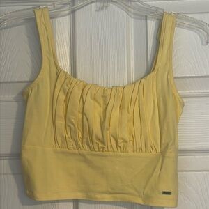 Yellow, Hollister, tank top size medium, like new